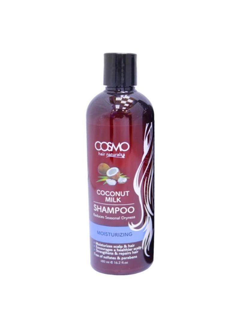Cosmo Coconut Milk Moisturizing Shampoo 480Ml