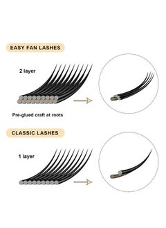 Eyelash Extension, Classic Lash Extensions D-0.20-11 Single Lash Extensions 0.15/0.18/0.20 Individual Lashes C/D Curl (D-0.20,11 Mm) - pzsku/Z682CA1455E247E43DF12Z/45/_/1730892795/5972a697-f000-4c4a-9249-7bfaa0e7f0c3