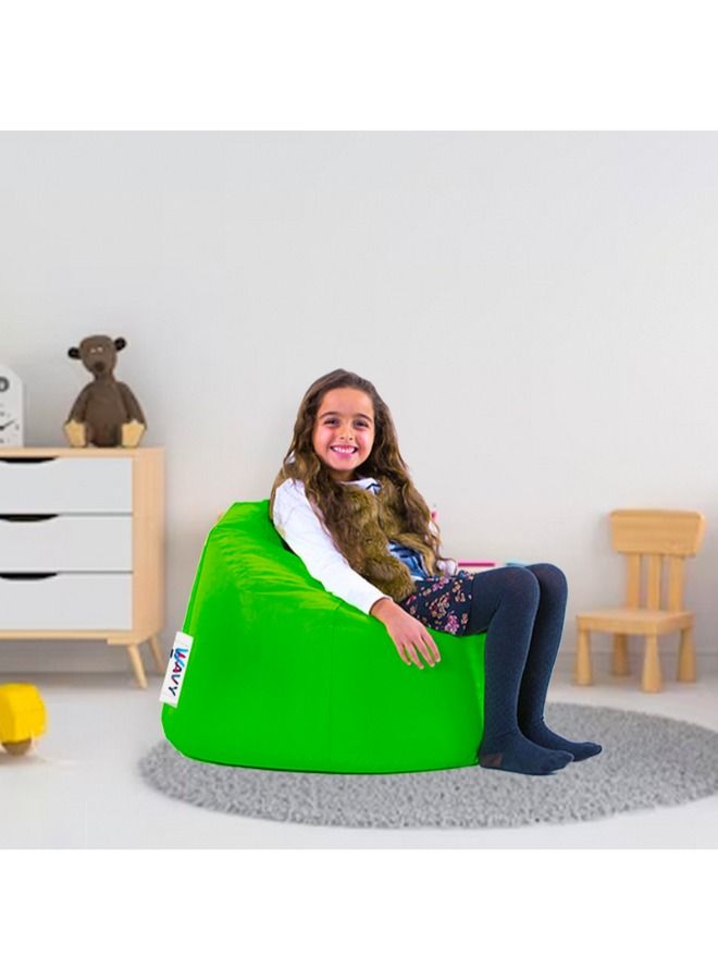 WAVY Green Kids Comfy Bean Bag - Waterproof - Image 2