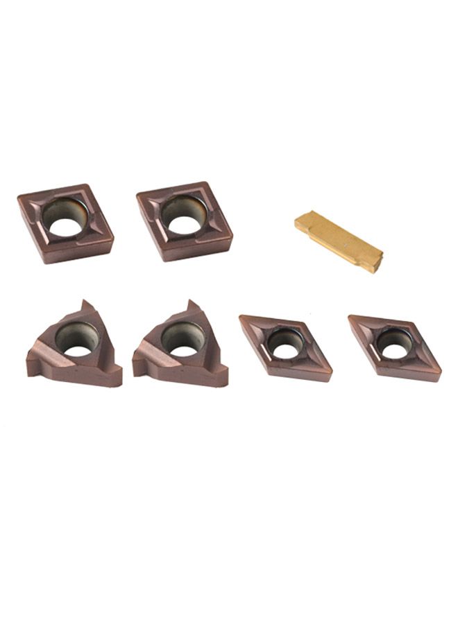 NIBEMINENT 7-Piece Multi-Functional Boring Bar Set Multicolour 12 x 1centimeter - Image 1