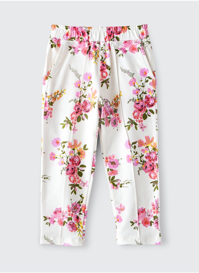Jelliene Jelliene Girls Cotton Sweatpants, Soft and Comfortable Cotton Sweatpants for Girls, Perfect for Everyday Wear  - Image 1
