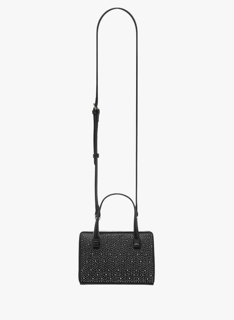 سيليست حقيبة يد نسائية مزينة بحزام قابل للتعديل وإغلاق مغناطيسي