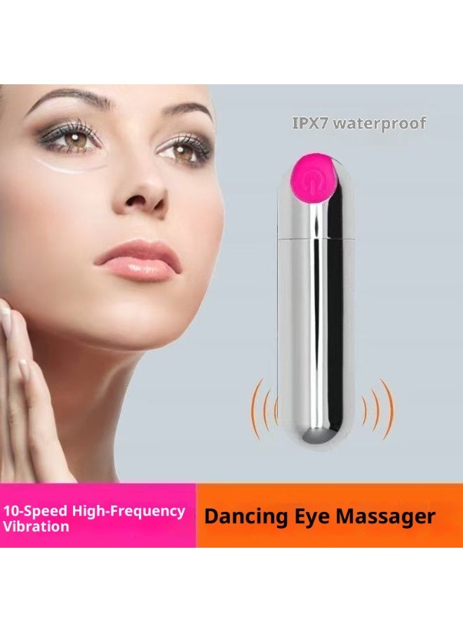Mini Electric Vibration Beauty Massage Pen: High frequency Rechargeable Multi functional Acupoint Tool