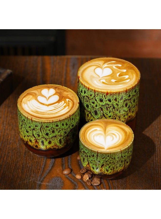 آنا مجموعة أكواب سيراميك تركيز القهوة 300 مل - 3 قطع بتصميم جميل - Image 4