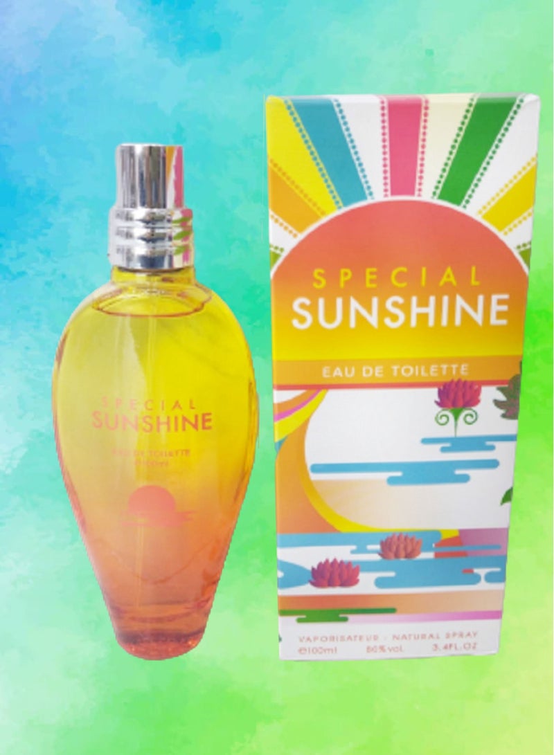 Sunshine 4 Pieces Special Sunshine Perfume 100 Ml EDT - Image 3