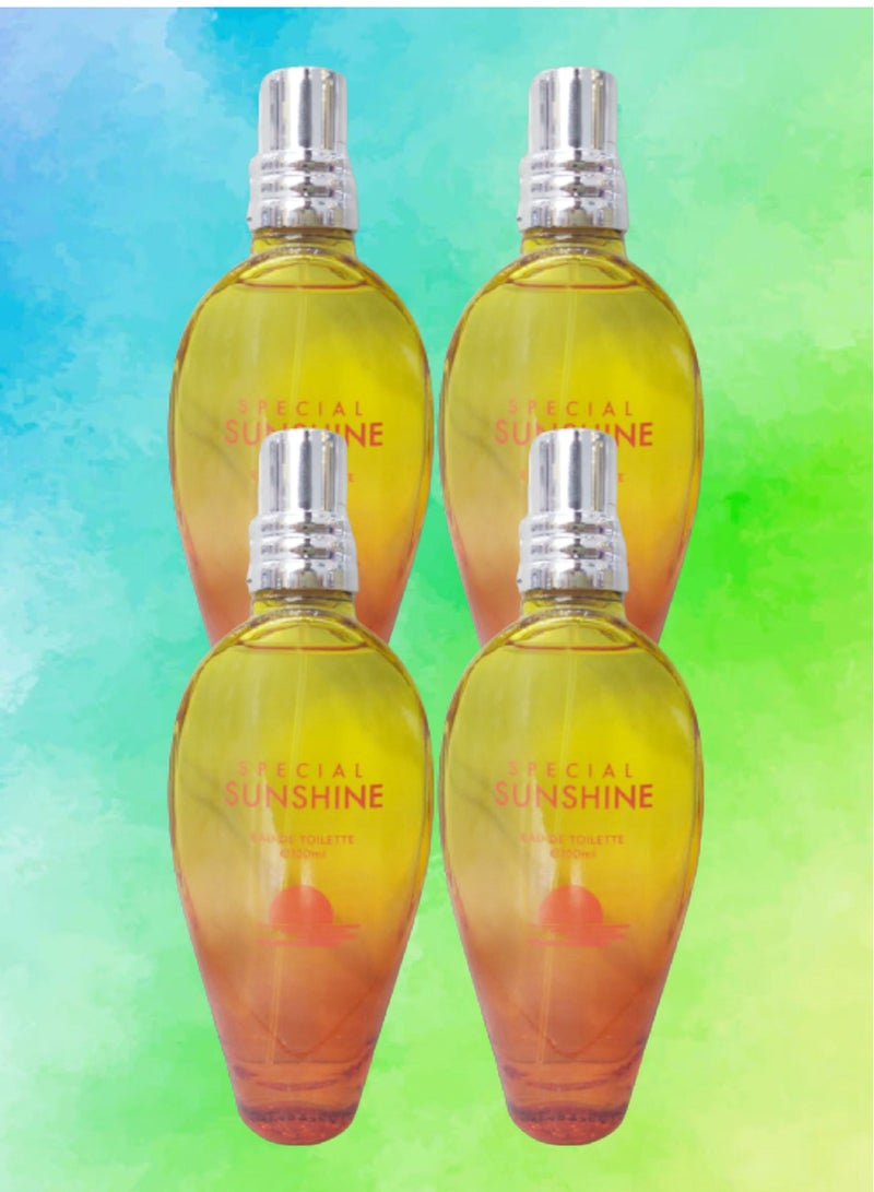 Sunshine 4 Pieces Special Sunshine Perfume 100 Ml EDT - Image 1