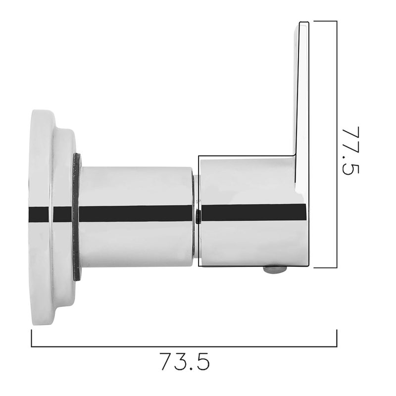 hindware Hindware F320007CP Brass CSC Exposed Kit Chrome  - Image 4