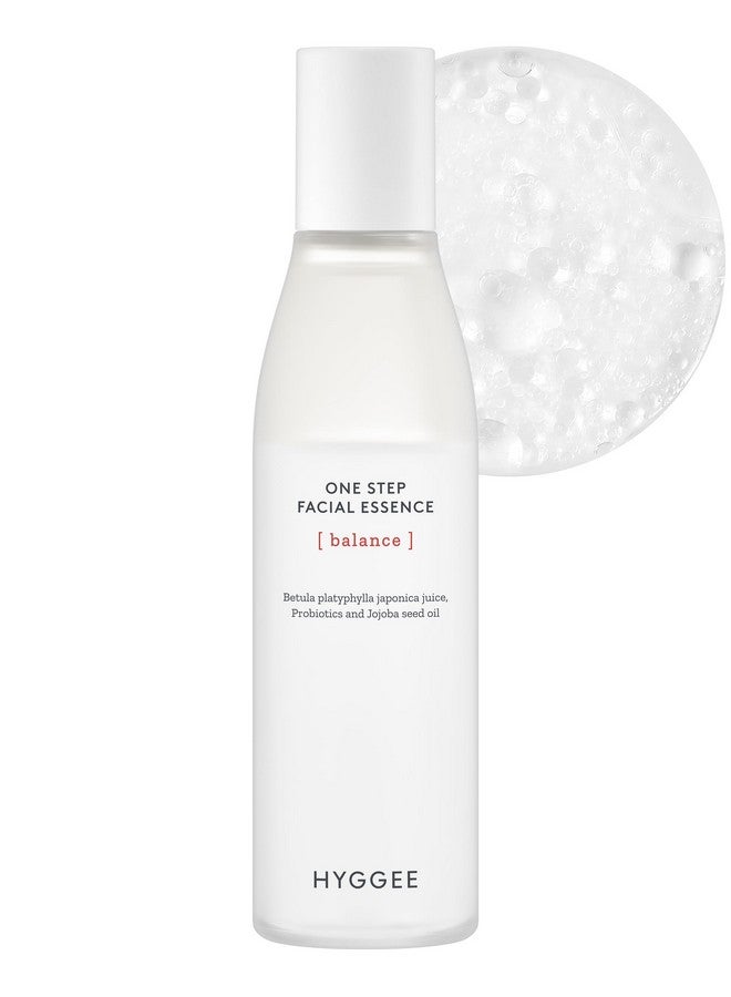 hyggee Onestep Facial Essence - Bi-Phase Hydrating Korean Toner With Birch Sap And Probiotics - Water And Oil Essence, 3.9 Fl.Oz. - Image 1