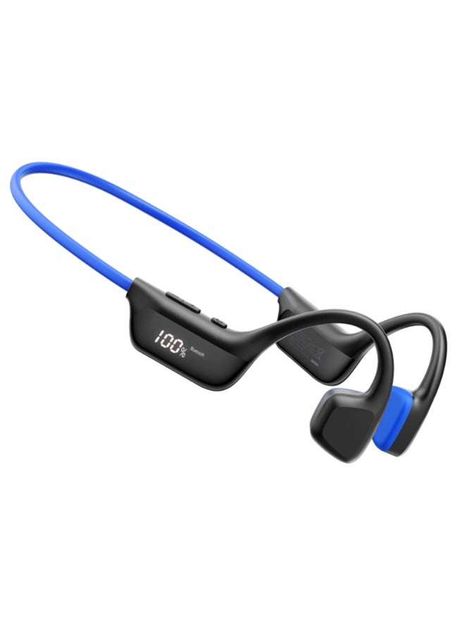 DOOGEE Bone Conduction Headphones, IP67 Waterproof for Swimming, LED Display, 9H Battery Life, Bluetooth 6.0, Dual Connection, for Running, Cycling and Fitness - Image 1