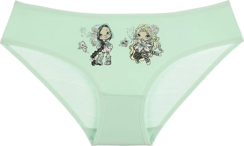دونيلا 10 Pcs Color Printed Girl's Panties - 4171958MZ