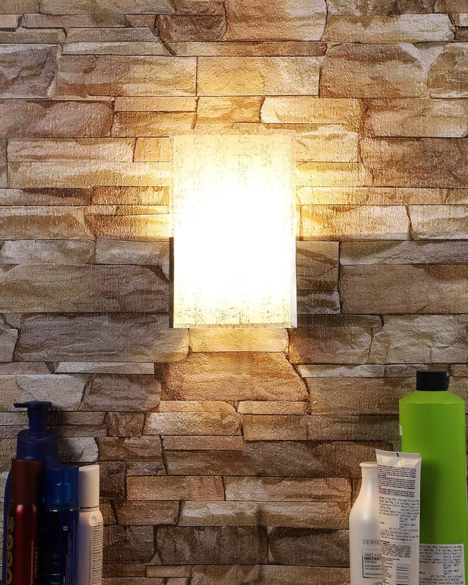 WHITE GLASS SHADE WITH CROME METALIRON BASE WALL LIGHT MODERN WALLMOUNTED LIGHT HEIGHT 9 INCHNO BLUB FOR HALL BEDROOM LIVING ROOM VANITY MIRROR HOME DCOR