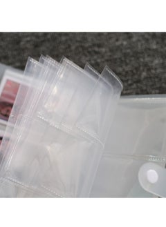 Generic 240 Cards Transparent Photo Album Mini Polaroid Album Photo Card Train Ticket Card Collection Book Jewelry Card Album Photocards Holder  - Image 5