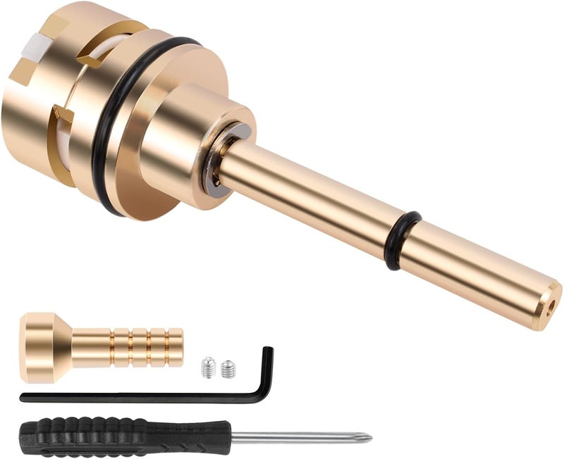 DEHEHUIY RP71718 3-Function Non-Shared Diverter Cartridge Compatible With RP71718 Replacement Part Set,Three Separate And Three Off Positions.Brass Construction - Image 1