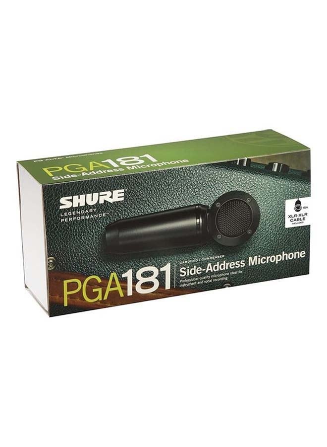 شور ميكروفون ديناميكي مزود بكابل PGA181-XLR أسود - Image 3