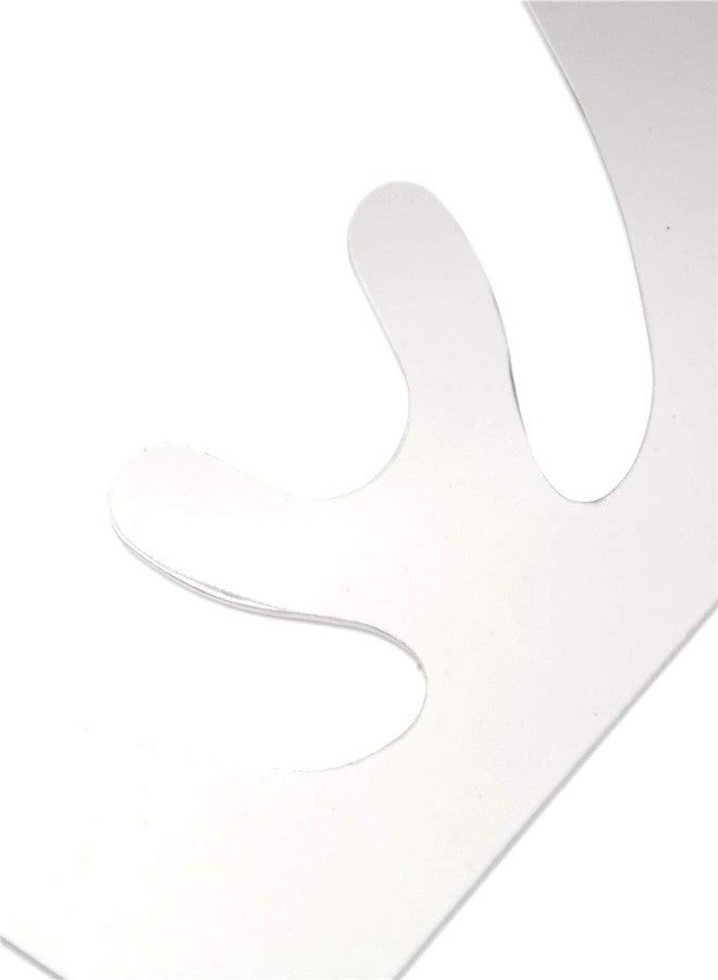 SeeFDENT 1Set Stainless Steel Dental Fox Plane Plate, Occlusal Maxillary Casting Jaw - Image 2