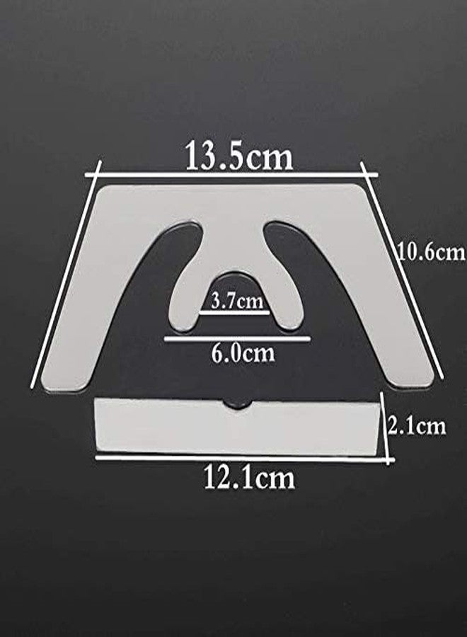 SeeFDENT 1Set Stainless Steel Dental Fox Plane Plate, Occlusal Maxillary Casting Jaw - Image 4