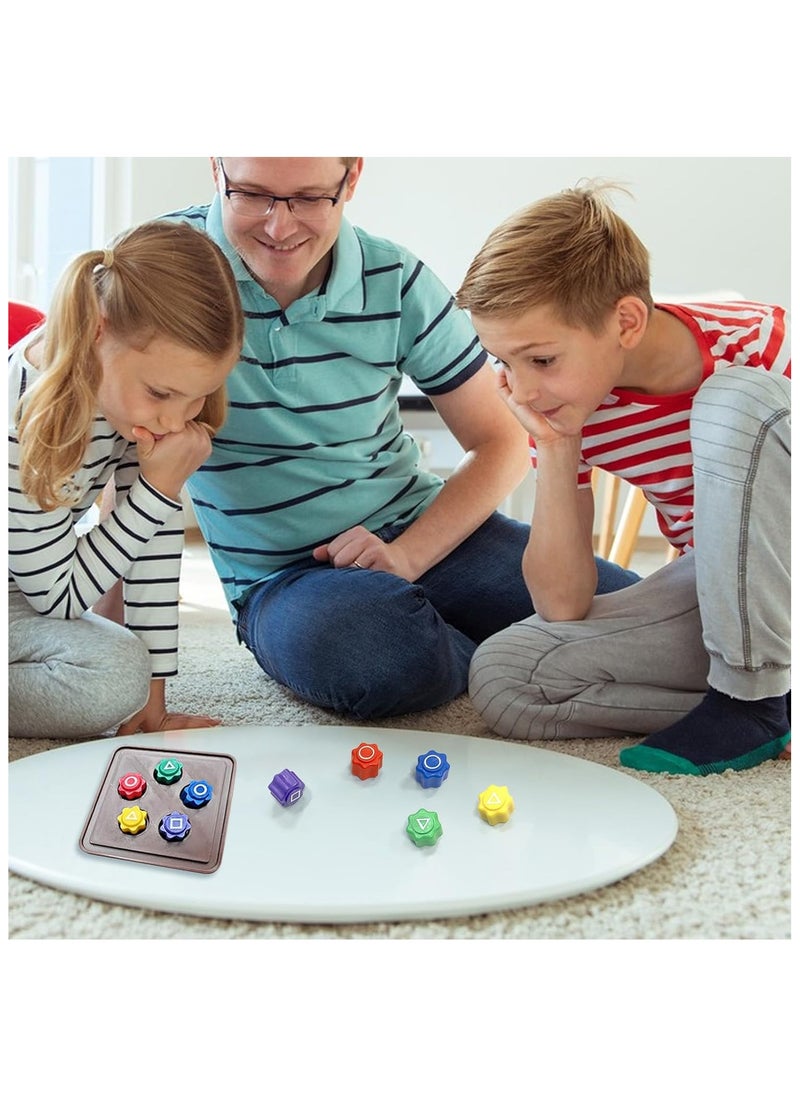 DELGREEN - Korean Gonggi Game Set, 5PCS Traditional Tossing Stones for Hand-Eye Coordination and Skill Development, Ideal for Kids and Adults - Image 1