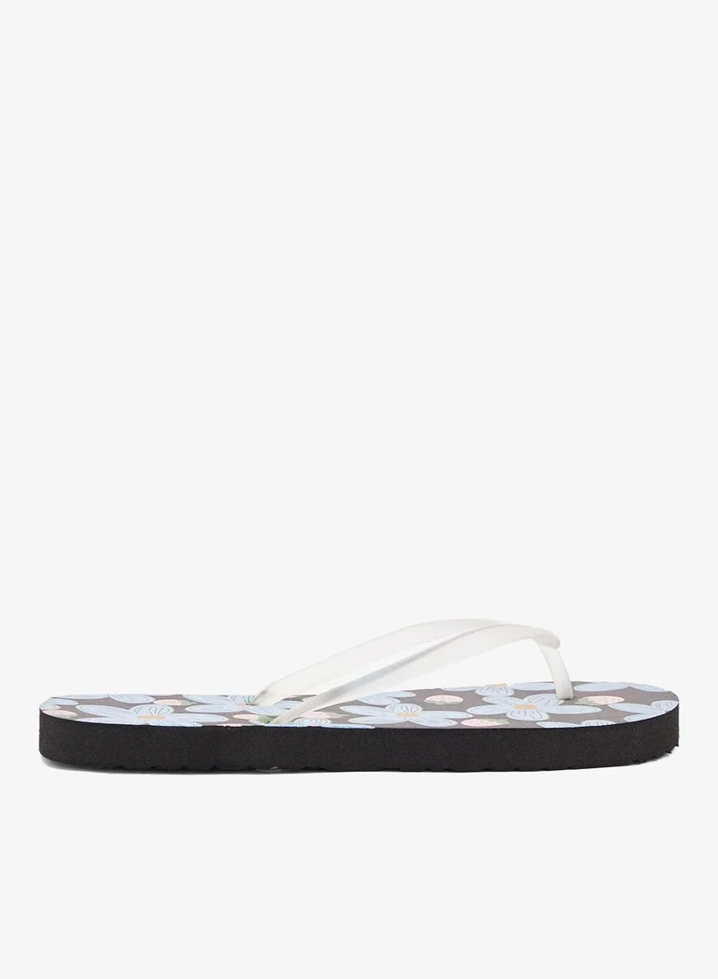Ginger Floral Print Flip Flop
