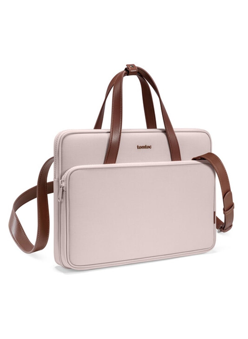 Tomtoc Versatile-A12 Laptop Shoulder Bag for 13.5-14 inch MacBook Pro M4/M3/M2/M1 Water-Resistant Eco-Friendly Laptop Accessory Sleeve Bag  - Image 1