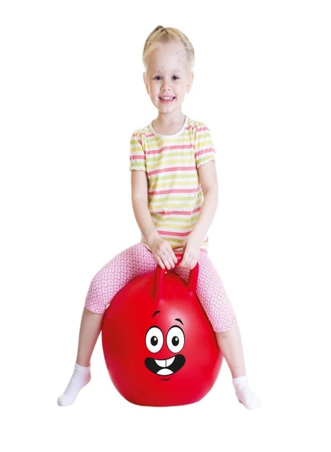 GURTOYSmiling Red Ball Hopper for Kids, 50 cm Diameter - Image 1