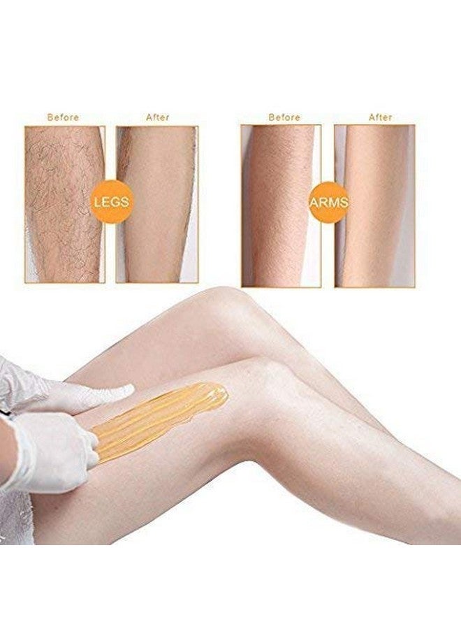 Super Marche Brazilian Hair Removal Hard Body Wax Beans for Face, Arm, Legs (100 g, Black) - Image 3