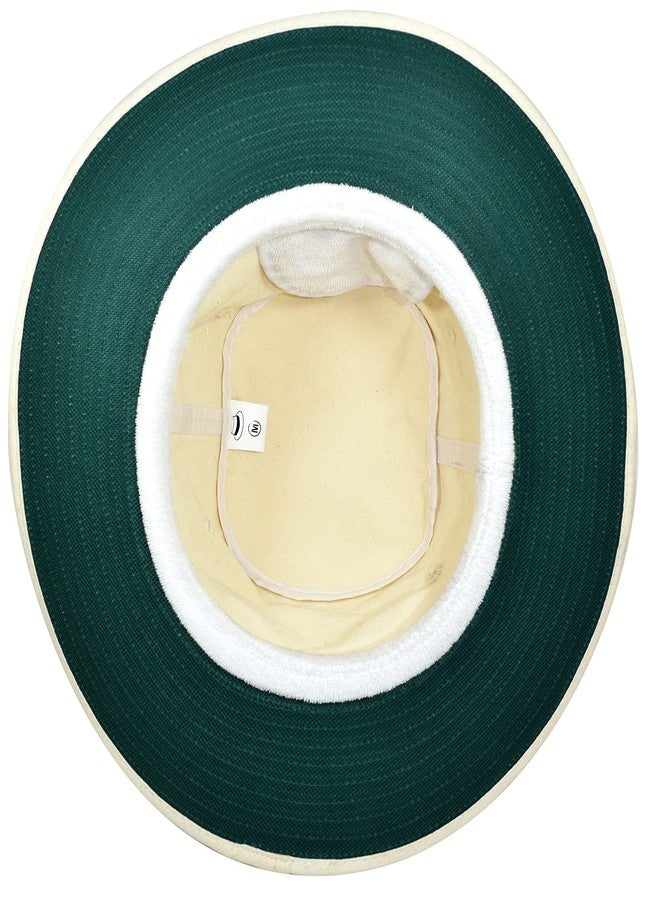 Coreteq Cotton Twill Cricket Umpire Sun Hat Metal Eyelets with Loops (X-Large, x_l) Creamy White - Image 4