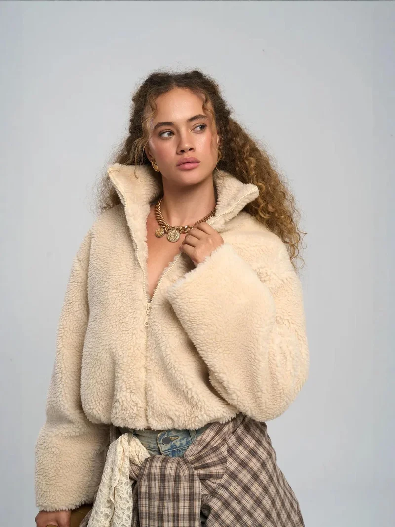 Mai Collection MAI STUDIOS Olivia Teddy Jacket