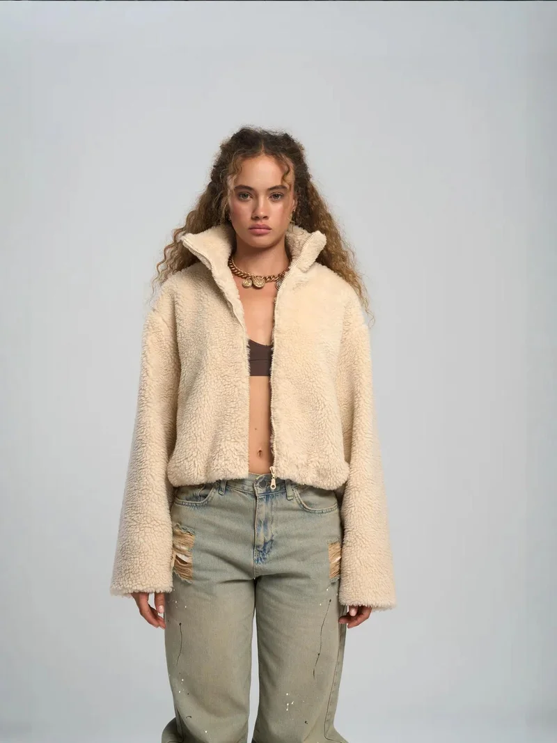 Mai Collection MAI STUDIOS Olivia Teddy Jacket