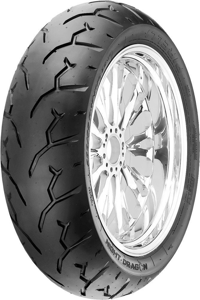 Pirelli Night Dragon GT Rear Motorcycle Tire 180/65B-16 (81H) - Fits: Harley-Davidson CVO Electra Glide Ultra Classic FLHTCUSE 2009-2013 - Image 1