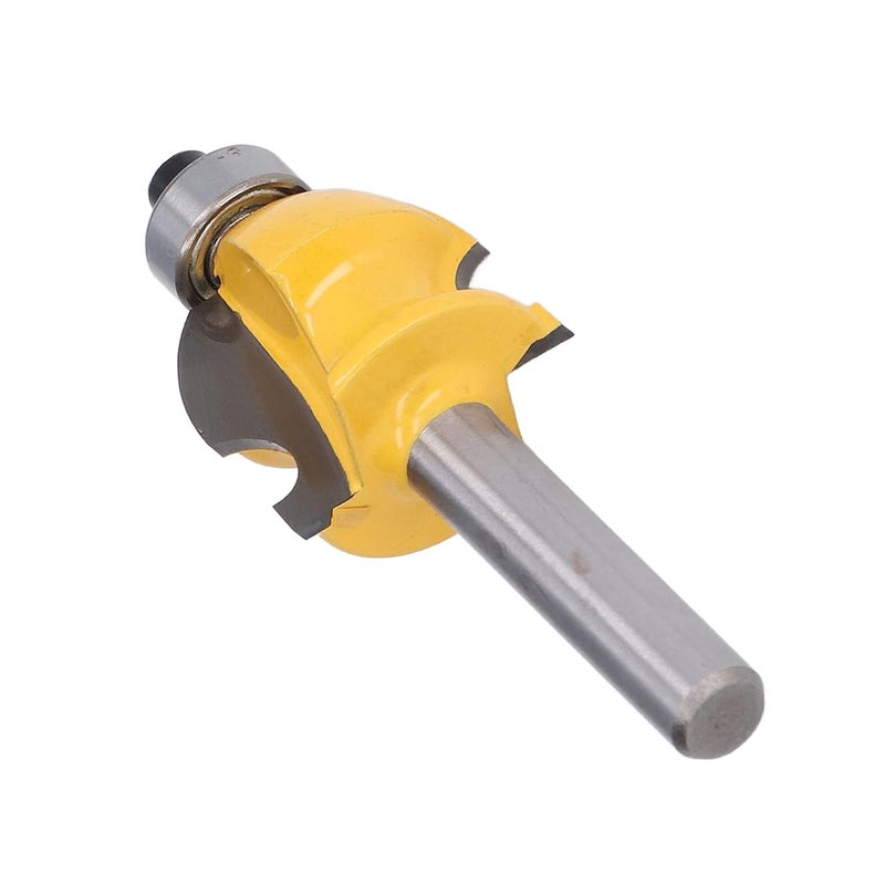 Architectural Router Bit, CNC Woodworking Milling Cutter with 25.4mm Blade Diameter, Heat Coating for Plywood Hardwood Softwood, Solid Carbon Steel Body for Preci (1/2 Inch Shank) - Image 5