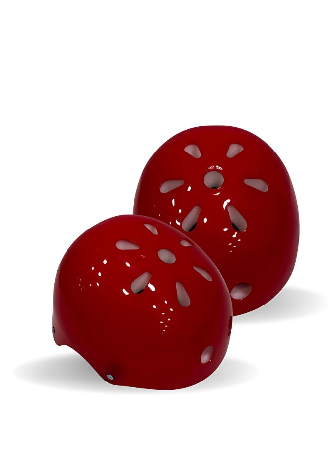 Shiny Red Safety Helmet 
