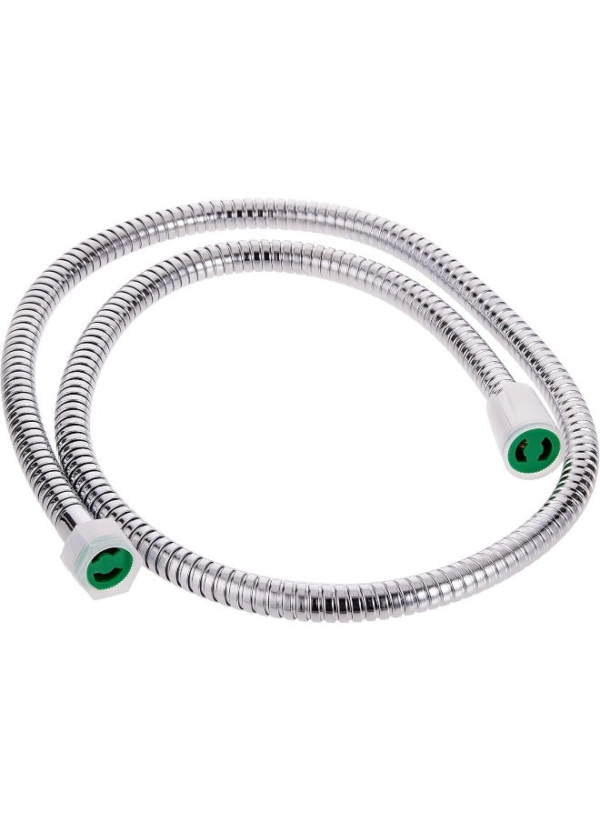 Bold Bold PVC Flexible Shattaf Shower Hose, Silver, 1.2 Meter Length  - Image 1