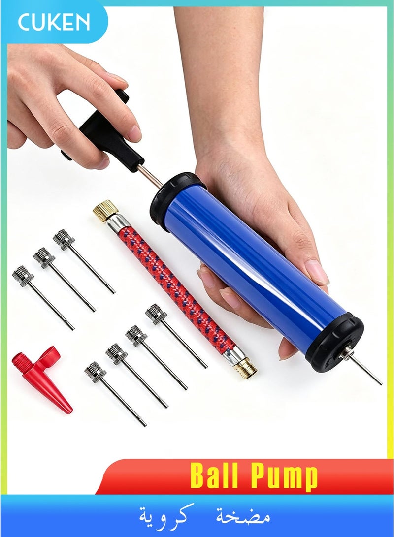 Horse Portable Air Pump, Sports Ball Inflator - Multifunctional for Basketball, Football, Volleyball - Image 1