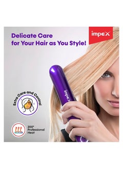 Impex Impex HS 302 Hair Straightener with 360 Degree Swivel Cord and Lock Function  - Image 4