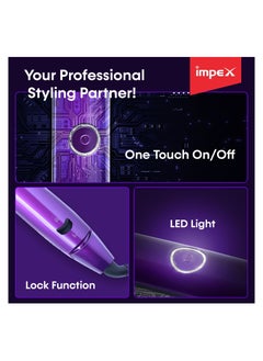 Impex Impex HS 302 Hair Straightener with 360 Degree Swivel Cord and Lock Function  - Image 5