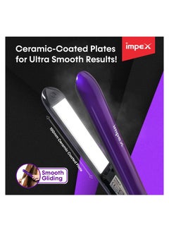Impex Impex HS 302 Hair Straightener with 360 Degree Swivel Cord and Lock Function  - Image 3