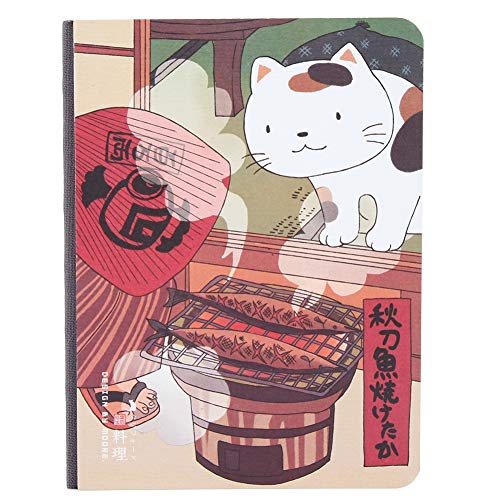 Hztyyier Composition Notebook, College Ruled Journal, Japanese Cartoon Cover, 5.7 x 4.1 inches, 224 Sheets - Image 1