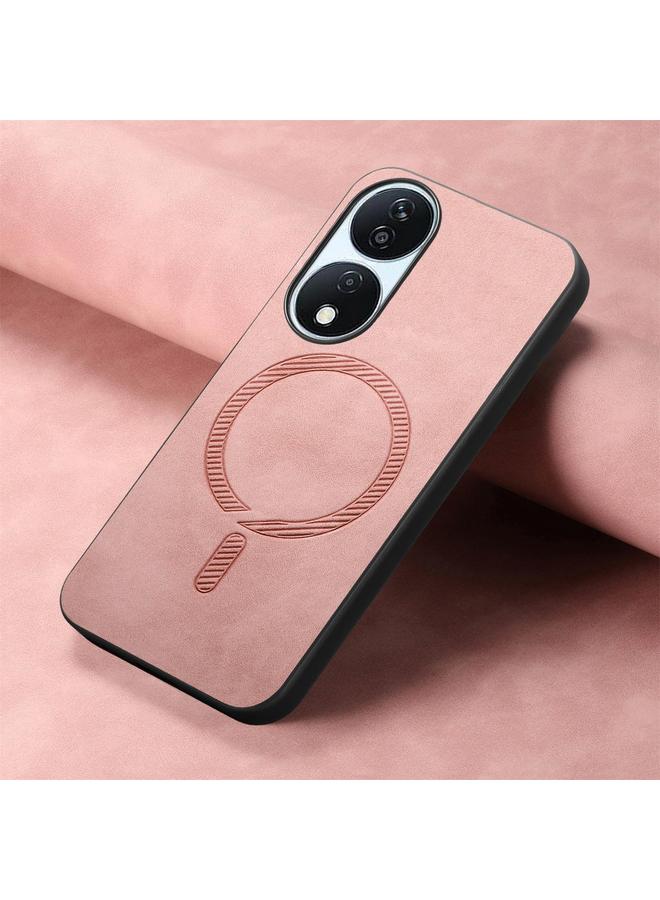 erorex Case For Honor X7b Retro Magsafe Magnetic PU Back Cover Phone Case - Image 4