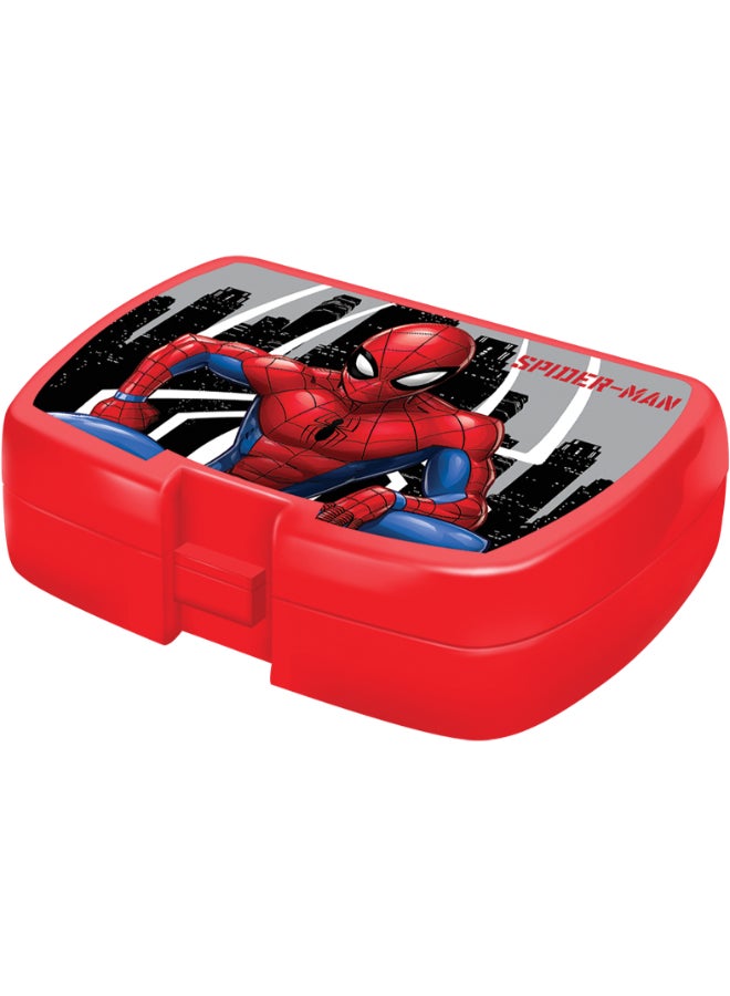 MARVEL Spider Man 5 in 1 Value Pack (16" Trolley Bag with Lunch Box, Lunch bag, Water Bottle and Pencil Case) - Image 4