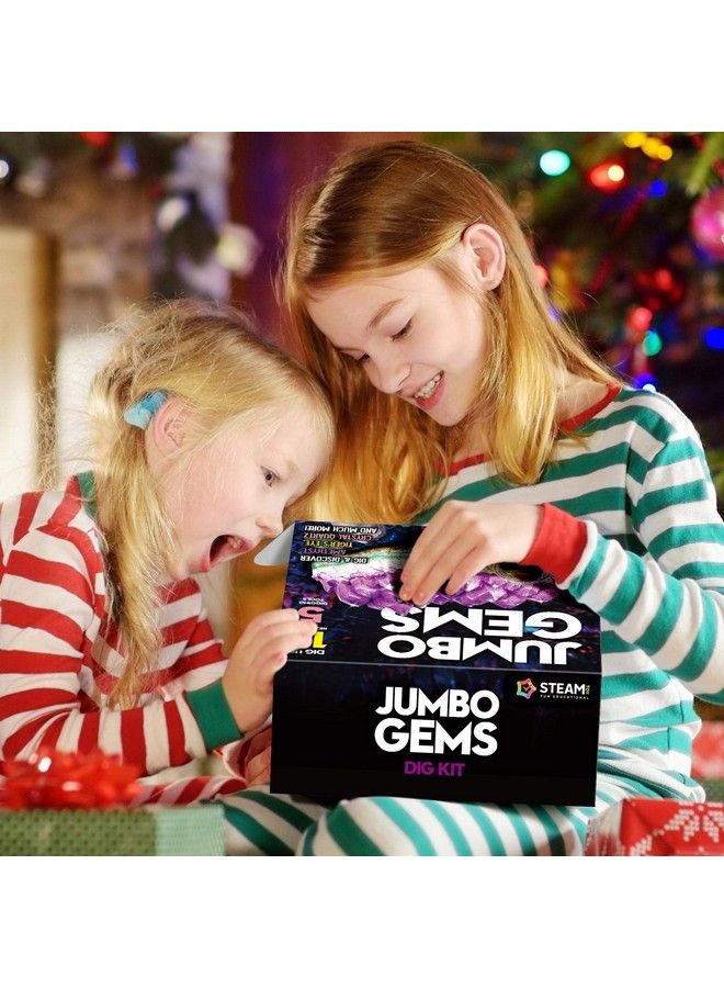 XX Toys Gemstone Dig Kit Dig Up 18 Real Gemstones And Crystals Science Kits For Kids Stem Toys For Age 68 Great Educational Geology Gifts For Boys & Girls Ages 57 - Image 4