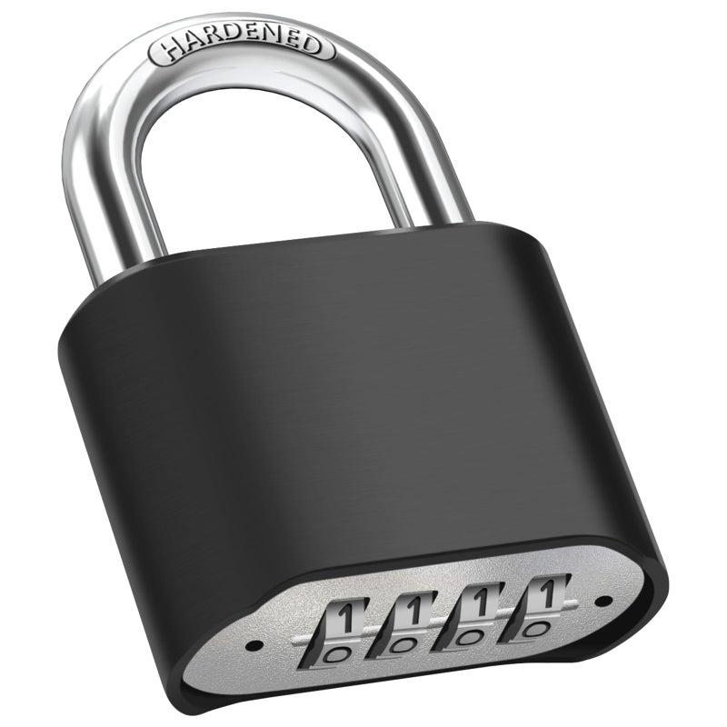Diyife Outdoor Combination Padlock Design of Hidden Password Weatherproof Resettable Combination Padlock High Security for Sheds Fence Locker Home School Garage Garden Gate Hasps