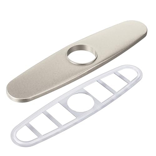 Moen 141002CSL Escutcheon Plate, Classic Stainless Finish - Image 1