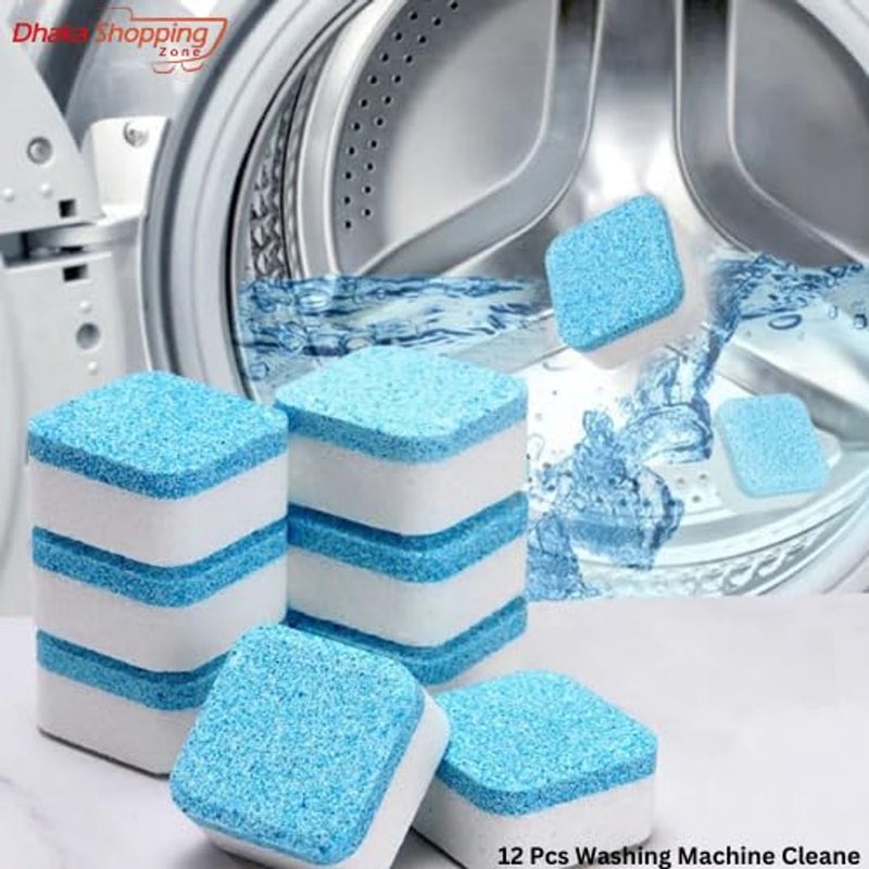 Washing Machine Cleaner Descaler Deep Cleaning Tablets For HE Front Loader & ... - Image 4