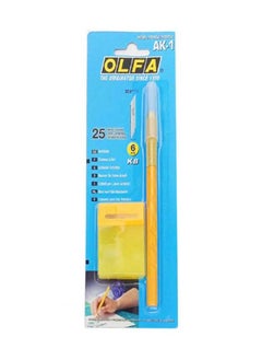 OLFA قَاطِع فَنِّي مَع شُفَرَات 
