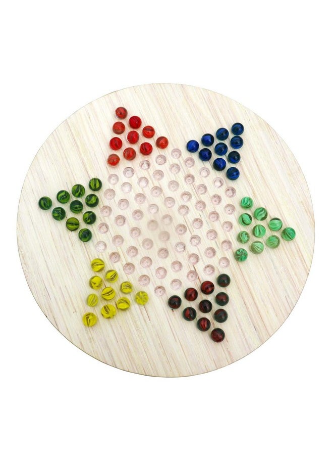 HomeCute Homecute Chinese Checker Board Game Set, A Fun Guide to 60 Marbles and 6 Colours, Super Fun to Play Memory Games for All Ages, Superb Family Game, Best Gift for Kids, Teens & Adults Made in India.  - Image 1