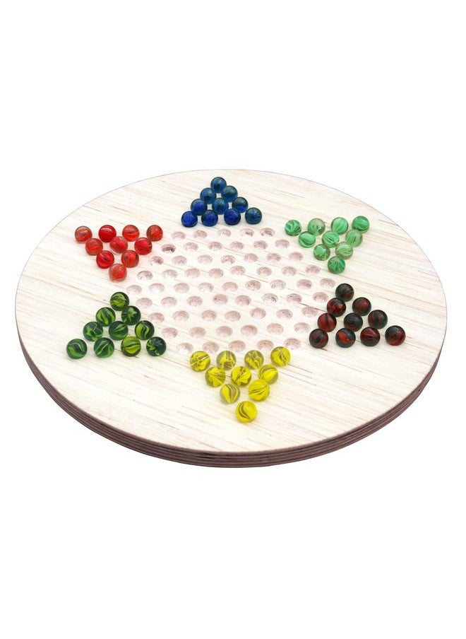 HomeCute Homecute Chinese Checker Board Game Set, A Fun Guide to 60 Marbles and 6 Colours, Super Fun to Play Memory Games for All Ages, Superb Family Game, Best Gift for Kids, Teens & Adults Made in India.  - Image 2