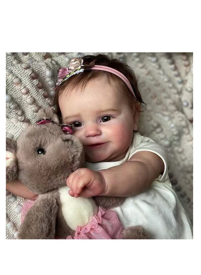 NPK NPK 20-Inch Realistic Reborn Baby Doll, Lifelike Newborn with Soft Body, Perfect Birthday Gift for Kids  - Image 3