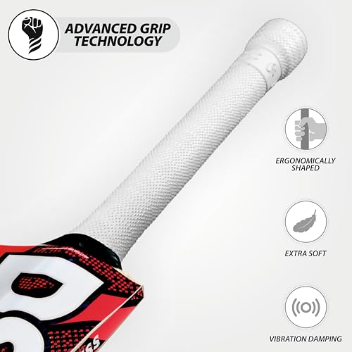 DSC Intense Player Edition English Willow Cricket Bat for Mens, Size-5 - Image 4