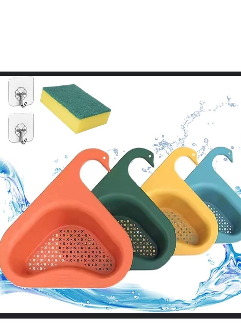 HL Swan Kitchen Sink Drain Basket Colander Strainer - Image 1