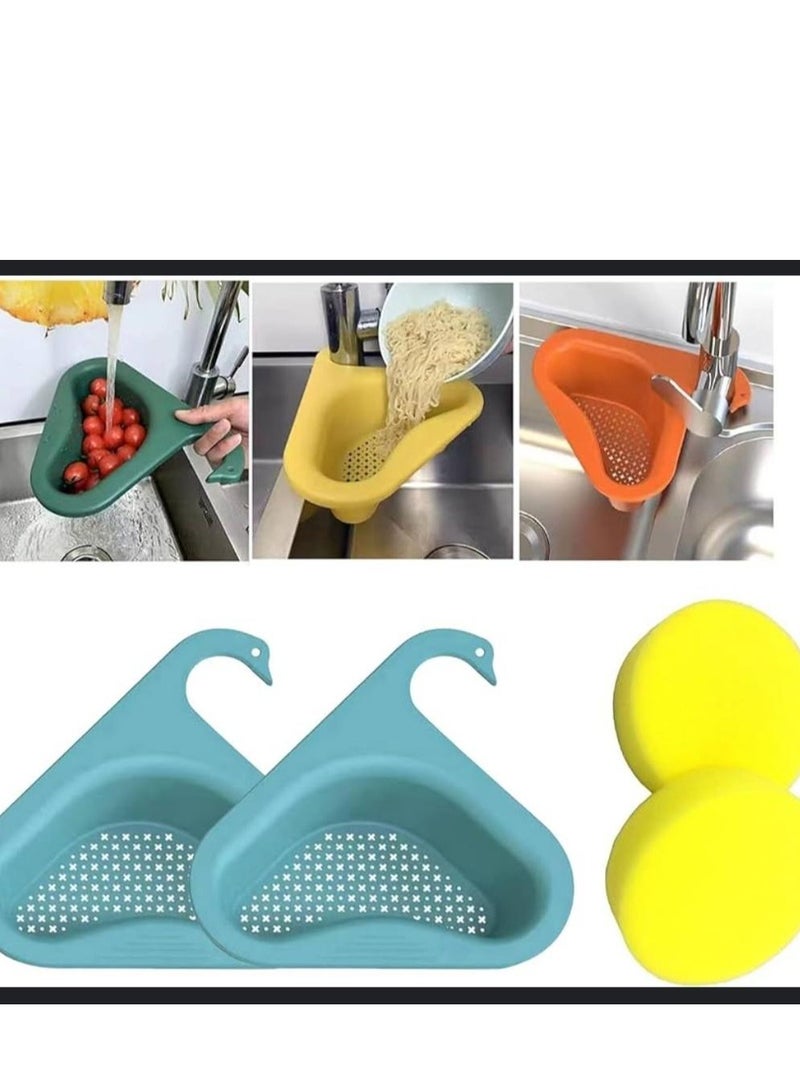 HL Swan Kitchen Sink Drain Basket Colander Strainer - Image 3